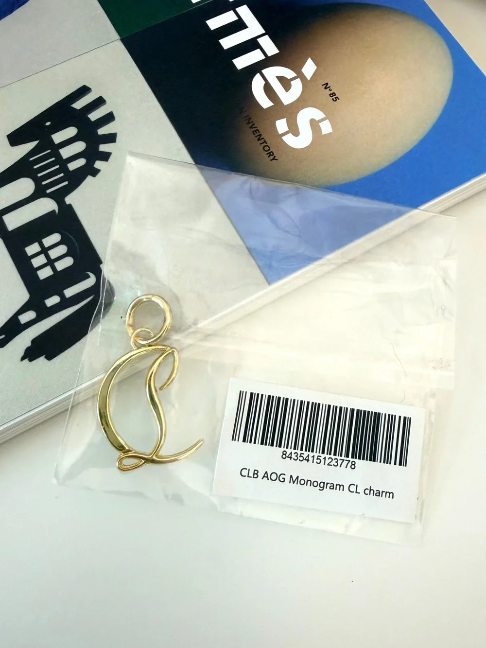 Christian Louboutin Monogram CL Charm